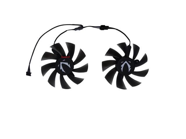 2 pieces/set, XY-D09015B, Graphics card cooling fan, compatible with RTX 2060 SUPER 8GB GDDR6, and Kllisre RTX 3080 10GB GDDR6X