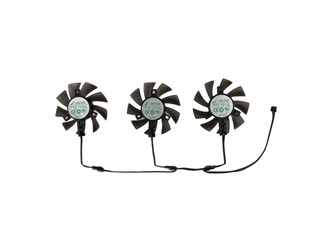 3 units/set, GA81S2U, graphics card fan, suitable for Powercolor Red Devil RX 480 8GB and Powercolor RX570 4GB, graphics card cooling, can replace...