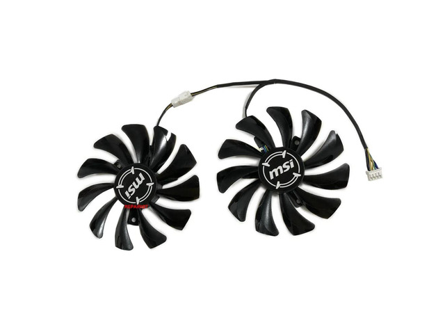 PLD09210S12HH, Graphics Card Cooler, 2 units/set, Graphics Card Fan, Suitable for GTX 1060 Mining Graphics Card, RTX 2060 SUPER Graphics Card, GTX...