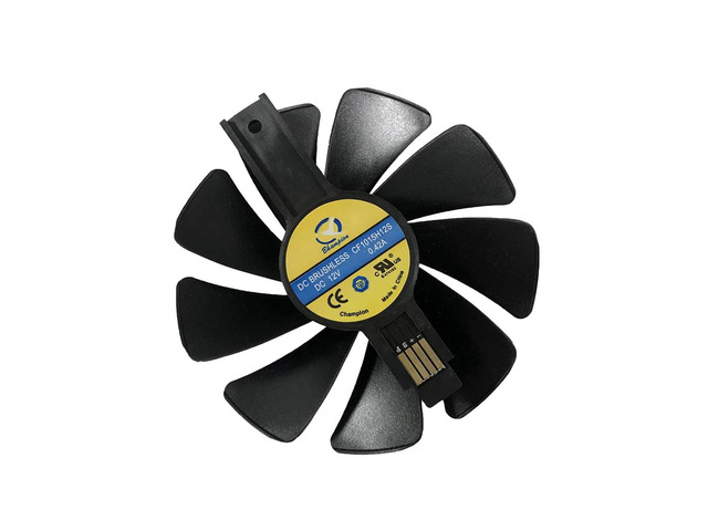 The CF1015H12S is a GPU cooling fan for Sapphire RX 480 and RX 470 graphics cards, and can replace the FDC10U12S9-C.