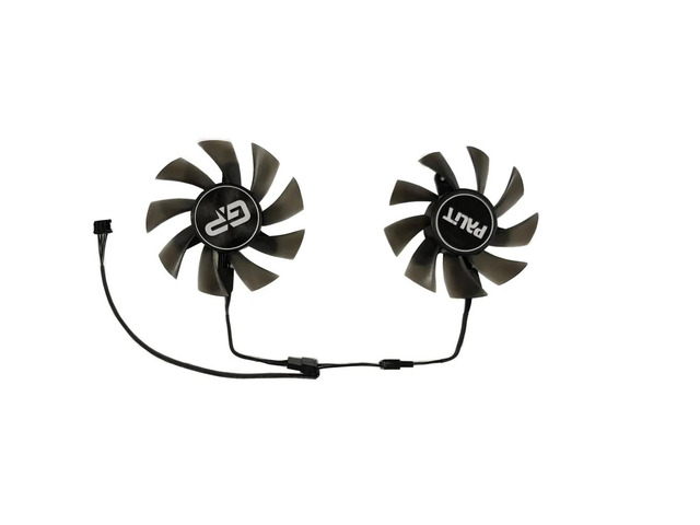 2-pack/set 80 (75mm) DIY FD8015U12D Graphics Card Fan, VGA Heatsink, suitable for WinFast GTX 1650 and GTX1650 SUPER GP OC