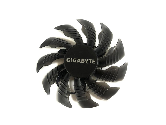 GPU VGA fan, suitable for GTX960, GTX 970 MINI-ITX R7 360 2 GB graphics card cooling (4-pin PLA09215S12H)