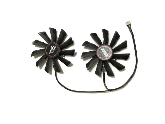 2 pieces/set, PLD10010B12HH, GPU cooler, graphics card fan, suitable for R9 290X 280X 270X GTX 750 760 770 780, Twin Frozr IV
