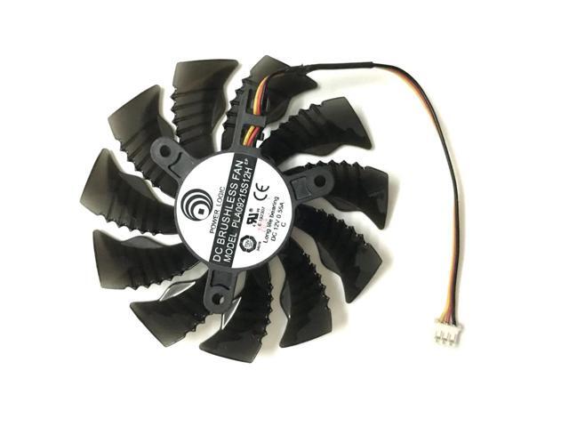 3-Pin PLA09215S12H Graphics Card Fan/Cooler, Suitable for GTX 970 Mini-ITX OC and GTX 960 ITX OC 4 GB