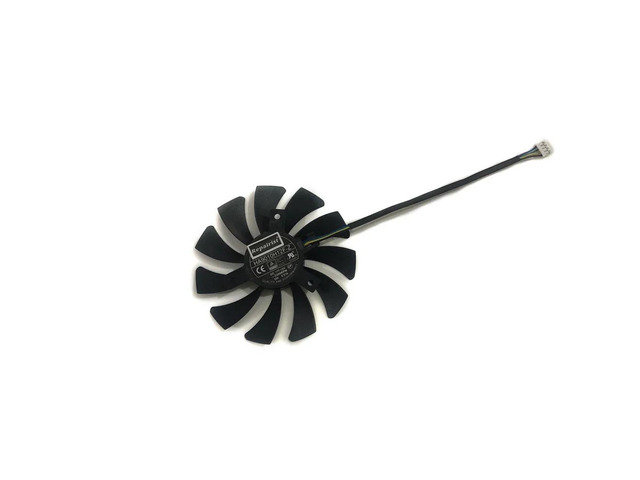HA9010H12F-Z, graphics card fan, graphics card cooler, suitable for RX 550 4GB GDDR5 128-bit graphics cards.