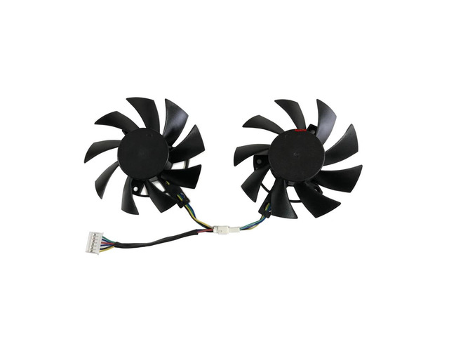 2 units/set, FD8015U12D, graphics card cooling fan, suitable for RTX 2060, GTX 1660, 1660Ti OC, can replace T128015BU FD8015U12D