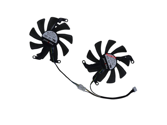 2 units/set, T129215SU, graphics card fan, graphics card cooler, suitable for RTX 2060 Super 8GB, suitable for GTX 1660 Super 6G