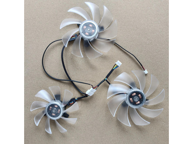 Graphics card fan, GPU cooler, FD10015H12D, for RX 6700 XT 12G, and for 6800XT and 6950XT 16GB.