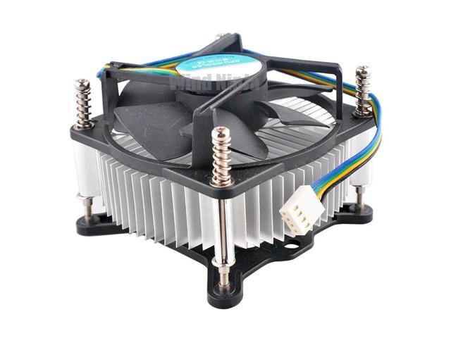 1200-2500RPM DC12V 4pin aluminum cooler cooling fan for 1U server CPU LGA 1150 1151 1155 1156