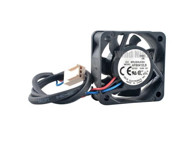 AFB0412LB 4cm 40mm fan 40x40x15mm DC12V 0.09A 3pin Dual ball bearing cooling fan for industrial computer CPU