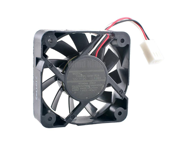 2006ML-04W-S29 5cm 50mm Fan (50x50x15mm), DC12V 0.08A, 3-pin Silent CPU Cooling Fan for PC Cases