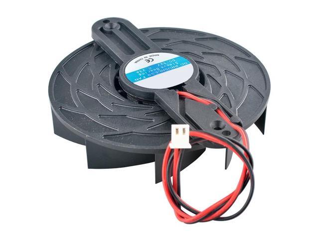 92mm round cooling fan, DC12V 0.23A, 2-pin induction cooker cooling fan.