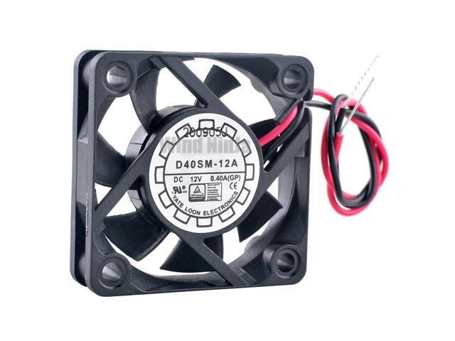 D40SM-12A 4cm 40mm fan 40x40x10mm DC12V 0.40A 7200rpm cooling fan for printer power supply
