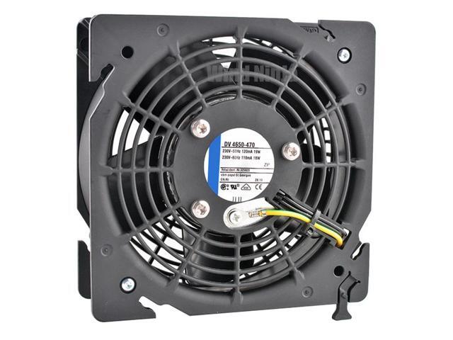 DV 4650-470 12cm 120mm fan 120x120x38mm AC230V 220V 120mA 19W Cooling fan for Rittal cabinet