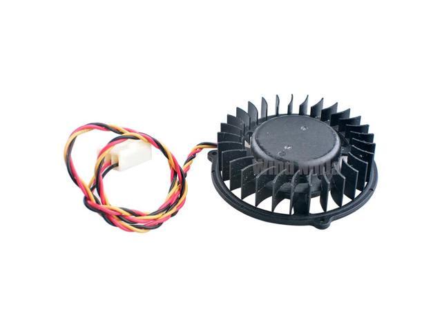 YD124515MB 48mm Centrifugal Fan 2800rpm Case CPU/Graphics Card Cooling Fan DC12V 0.15A 3-pin, 43x43x43mm Hole Spacing