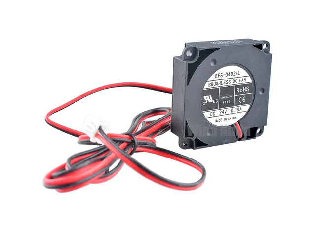 EFS-04D24L 4cm 40mm Blower (40x40x10mm) DC24V 0.10A Miniature Centrifugal Fan for 3D Printers