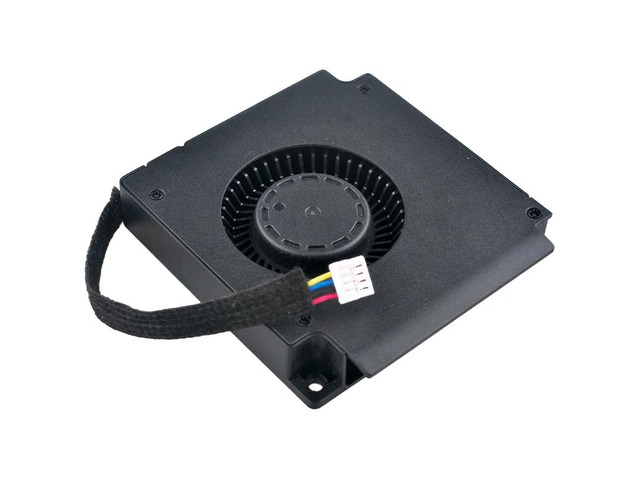 (2 units) CHT5005RU-W15B 5.5cm/55mm blower, dimensions 55x55x10mm, DC 5V, 0.60A, 4-pin, centrifugal cooling fan, suitable for printers and routers.