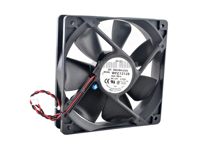 WFC1212B 12cm 120mm fan 120x120x25mm DC12V 0.44A Quiet cooling fan for chassis p