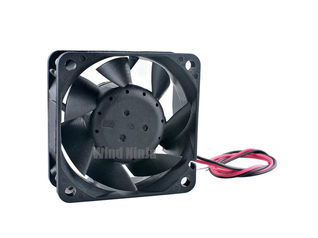 High-speed cooling fan AFB0612EH, 6cm x 60mm (60x60x25mm), DC12V, 0.48A, 6800rpm, dual ball bearing, suitable for computer cases and power supplies.