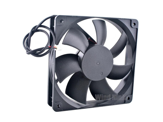 AD1224UB-A71GL Dual Ball Bearing Cooling Fan 12cm X 120mm X 25mm DC24V 0.25A 2-P