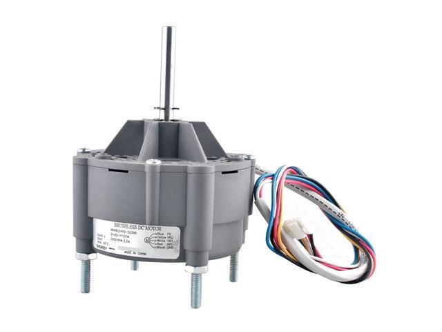 MH08224PB-S2300 DC24V 2.3A 23W brushless DC motor, suitable for air conditioners and washing machines.