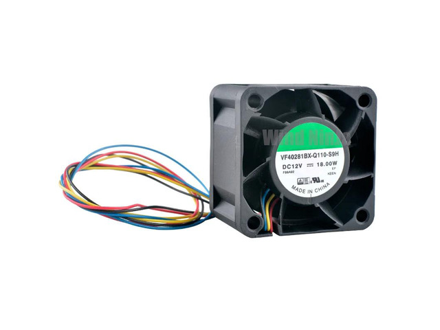 VF40281BX-Q110-S9H 4cm 40mm fan 40x40x28mm DC12V 1.5A 18W 4lines High volume coo