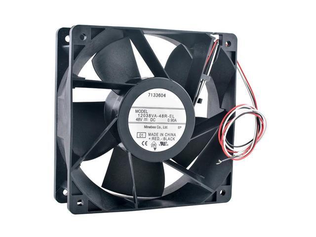 12038VA-48R-EL 12cm 120mm fan 120x120x38mm DC48V 0.90A Dual ball bearing axial flow fan cooling fan for frequency converter