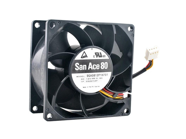 9GA0812P1H701 8cm 80mm fan 80x80x32mm DC12V 0.60A 4-pin Double ball bearing cooling fan for server cabinets