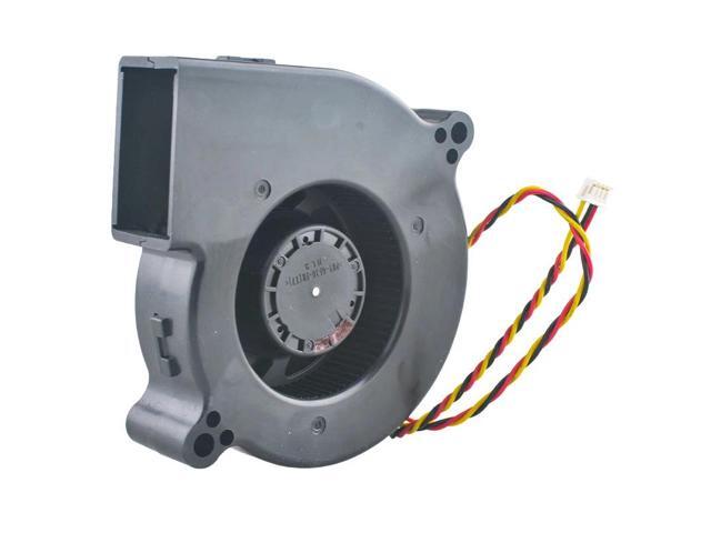(2pcs) 75mm Blower Fan 75x75x20mm G75G12MS3ZZ-53ZB3 DC12V 0.32A 3-Pin Centrifugal Cooling Fan for Projector
