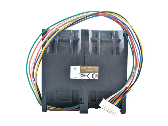 DFPA0880B8U Dual Motor Cooling Fan 8cm Size 80x80x80mm DC48V 1.56A 12000rpm for Server Cabinets