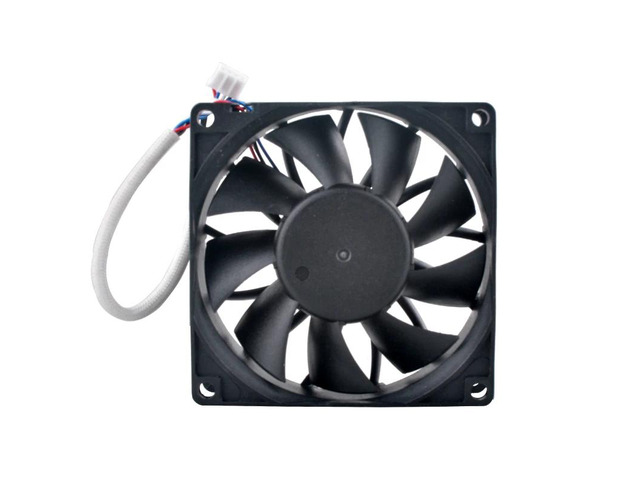 AS08012XB259B00 8cm 80mm Axial Flow Cooling Fan DC12V 0.57A 4-Pin for Server UPS Power Supply 80x80x25mm