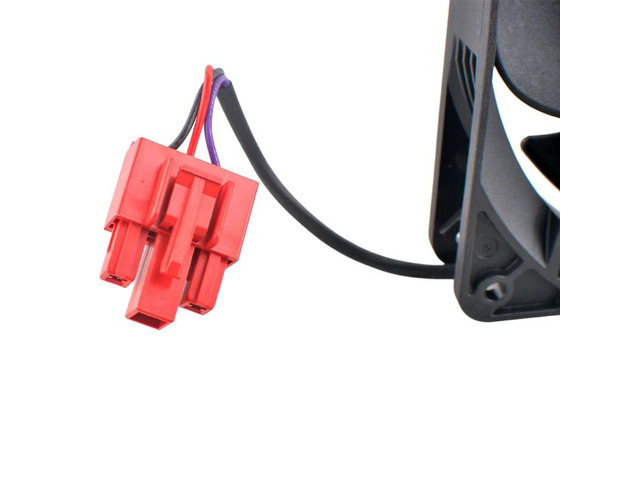 CHT14012RM-W25B 14cm (140mm) fan, dimensions 140x140x25mm, DC 12V, 0.24A, axial cooling fan, suitable for refrigerators (3-pin).