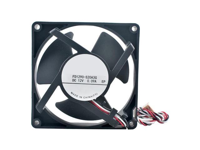 FD1290-S20A3G 9.2cm 92mm fan DC12V 0.09A 3-pin Axial flow fan cooling fan for refrigerator motor