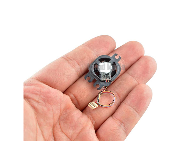 ASB01703HA-00 17mm Miniature Cooling Fan (1.7cm), DC3.3V 0.10A, 4-pin miniature fan, suitable for compact cooling solutions in drones, VR cameras,...