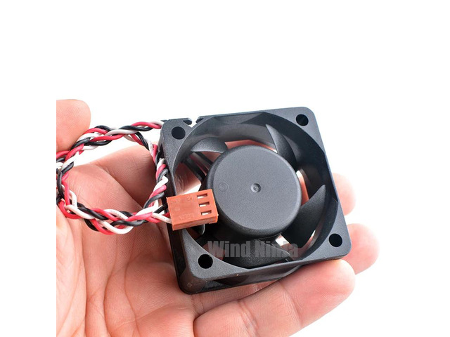 (2 units) AD5012UB-C50 Dual Ball Bearing Cooling Fan, 5cm x 50mm x 50x20mm, DC12V 0.30A, 3-pin chassis CPU fan, suitable for computer hardware.