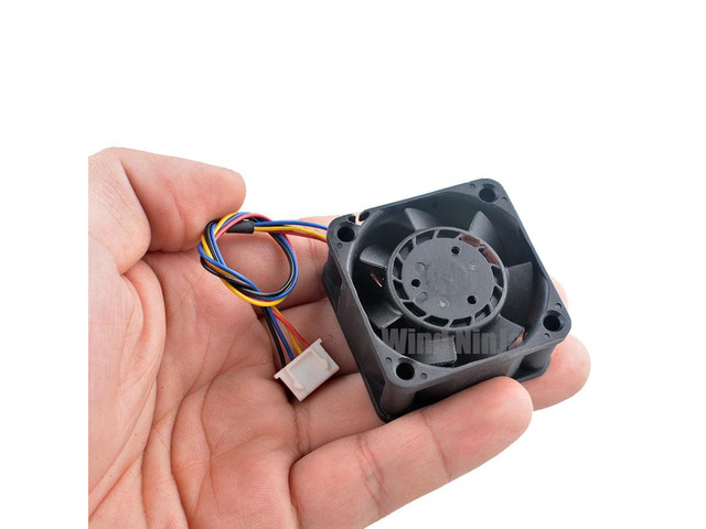 (2 units) DBTA0420B2U 4cm High-Speed Cooling Fan 40x40x20mm DC12V 0.50A 4-Pin Power Supply 15600RPM Suitable for Computer Hardware