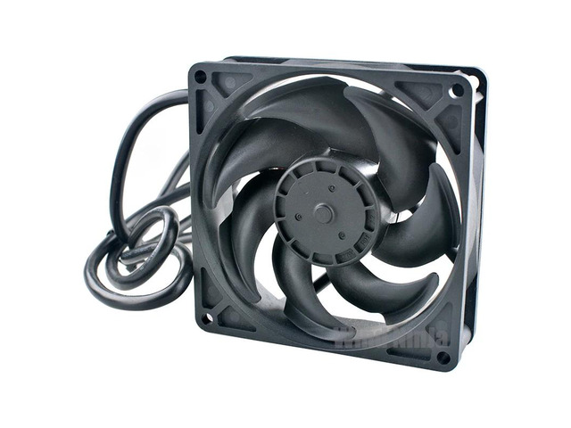 QFR0912VJ-00 92mm Dual Ball Bearing Waterproof Cooling Fan (9.2cm), DC12V 0.60A, 4-Pin CPU Photovoltaic Inverter