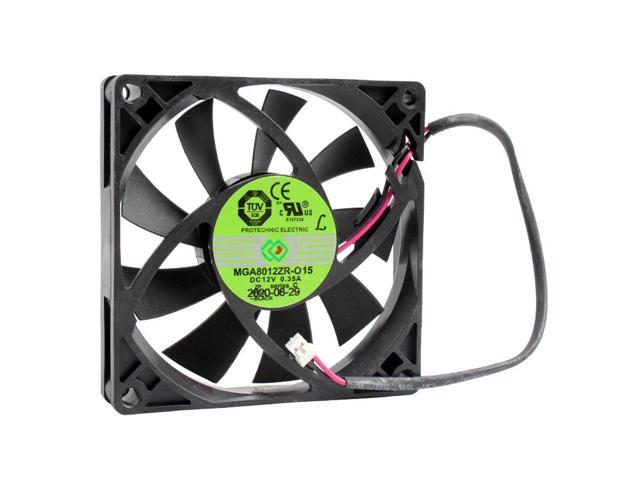 MGA8012ZR-O15 8cm 80mm fan 80x80x15mm DC12V 0.35A 2lines 43.61CFM 39.7dBA 4000rpm cooling fan for power supply