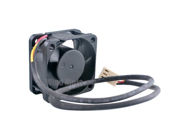 (2pcs) AD0412UB-C56 4cm X 40mm Dual Ball Bearing Quiet Cooling Fan DC12V 0.14A 3-Pin for Chassis CPU 40x40x20mm Size