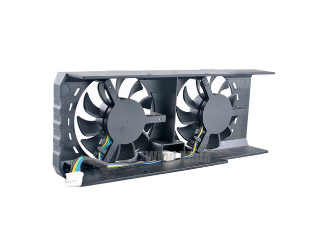 HA5010H12SF-Z 4-pin Graphics Card Cooler Fan DC12V 0.13A, compatible with RX460, RX550, and RX560 2GB 4GT LP OC - Computer Hardware Accessories