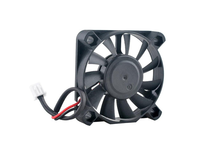 DA05010B24U Dual Ball Bearing Cooling Fan, 5cm x 50mm, DC24V 0.12A, 2-pin, suitable for chargers and inverters, 50x50x10mm.