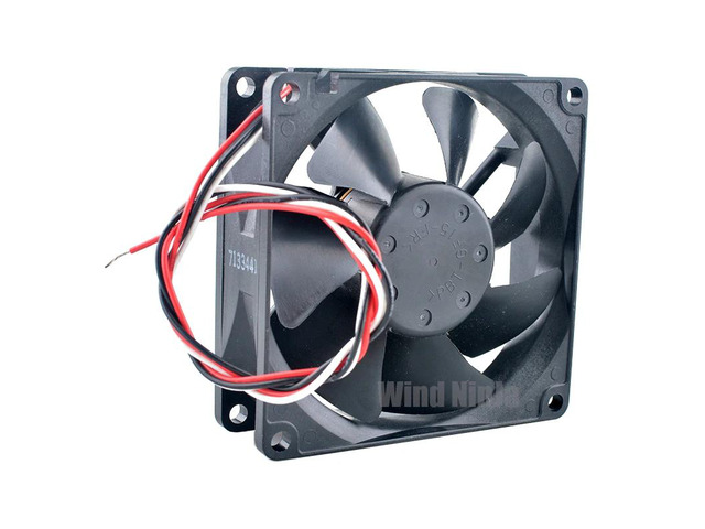 8cm 80mm Dual Ball Bearing Cooling Fan 3110KL-04W-B69 DC12V 0.34A 3pin Industrial Computer Power Supply Fan 80x80x25mm