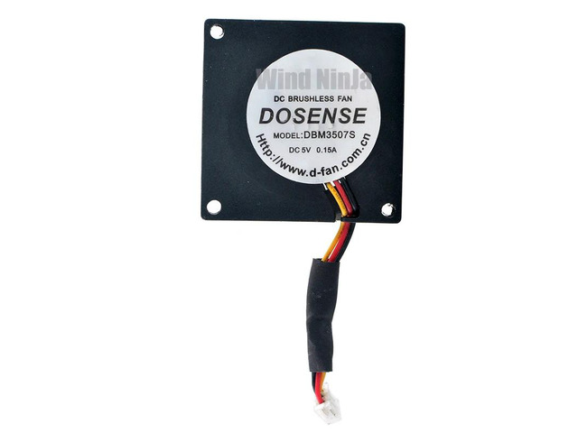 DBM3507S 3.5CM 35mm Blower (35x35x7mm) 3507 DC5V 0.15A 3-pin mini ultra-thin cooling fan, suitable for micro-devices and projectors.
