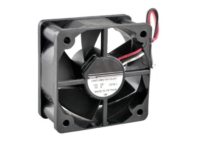 U40G12MS1A5-53J651 4cm (40mm) Fan 40x40x20mm DC12V 0.03A 3-Wire Silent Cooling Fan, Suitable for Routers and Projectors