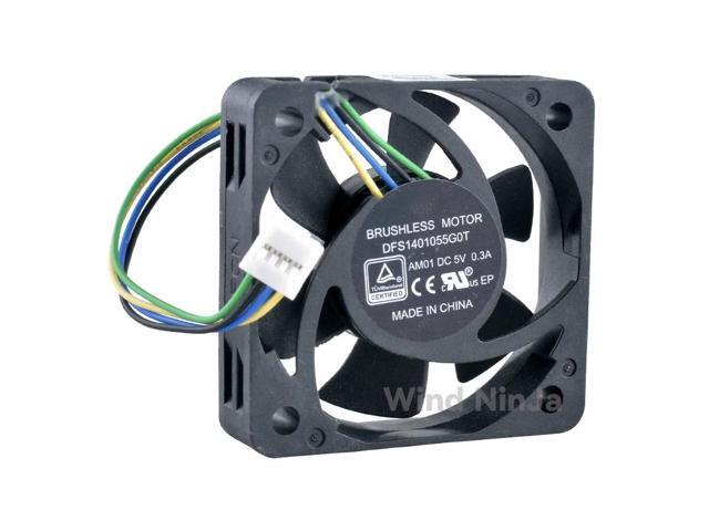 DFS1401055G0T AM01 4cm 40mm fan 40x40x10mm DC5V 0.30A 4pin Cooling fan suitable for N5105 V3 motherboard