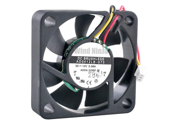 AD0412LB-G73 4cm 40mm fan 40x40x10mm DC12V 0.08A Quiet cooling fan with dual ball bearings for chassis CPU power supply