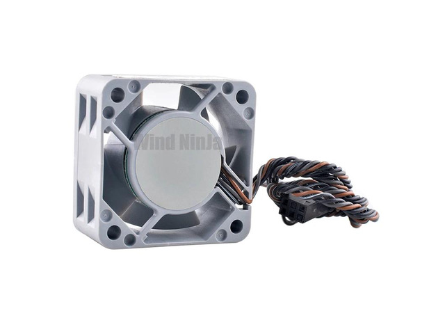 1608KL-04W-B56 4cm 40mm Fan (40x40x20mm), DC12V 0.20A, 4-pin dual ball bearing cooling fan, suitable for printer chassis power supplies.