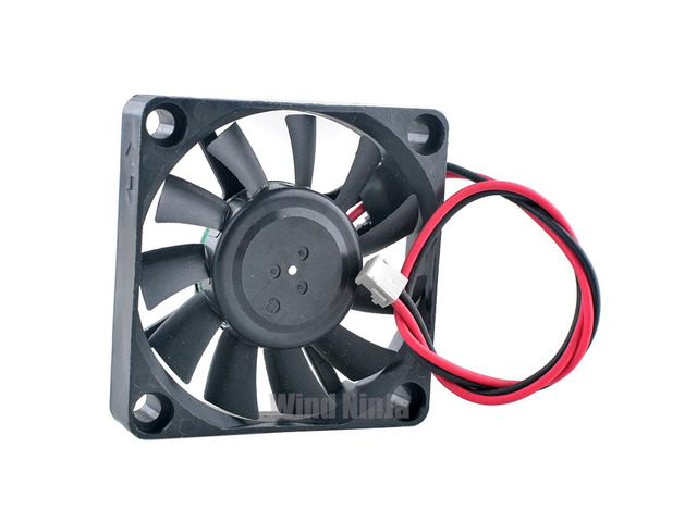 D05X-24TM 5cm 50mm Axial Fan (50x50x10mm), DC24V 0.07A, 2-pin Inverter Power Supply Cooling Fan