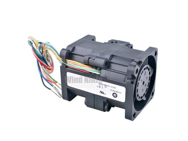 R40W12BHCA-07J23 4cm 40mm Axial Flow Cooling Fan 40x40x56mm DC12V 0.95A 8-Pin for 1U 2U Power Supply