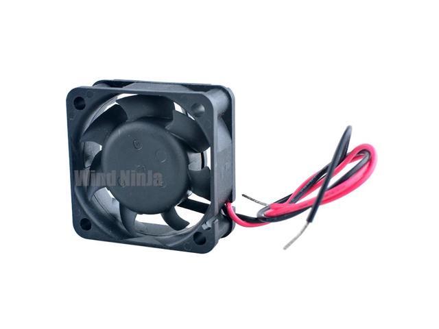 Dual ball bearing axial fan, 4cm x 40mm, DC12V, 0.24A, 9500rpm, AFB0412VHB. Chassis/Power Supply Cooling Fan, 40x40x15mm.